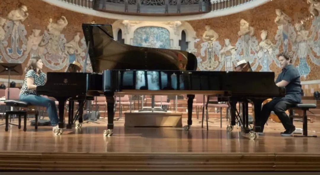 Dos pianos a l’escenari del Palau, 2021