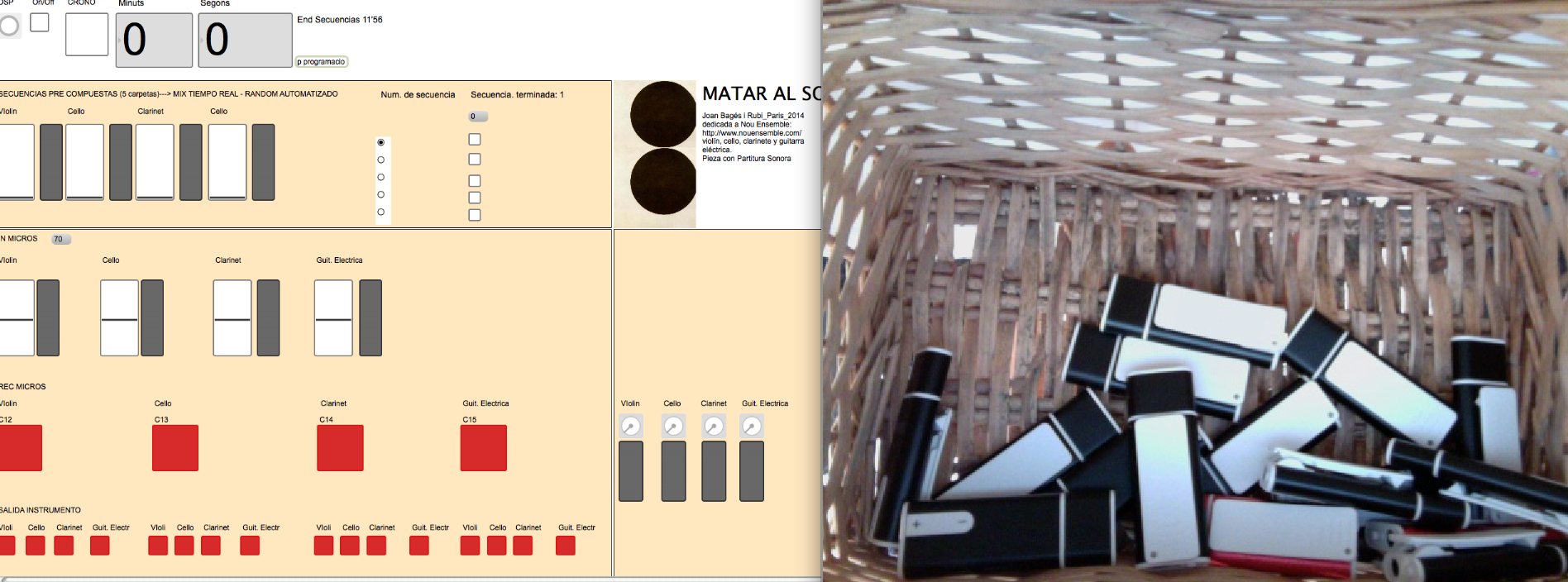 Matar el sol Max/MSP patch